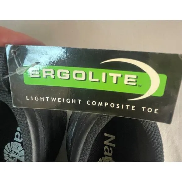 Nautilus Safety Footwear Ergonomics N110 Work Shoes Mens 8.5 M Black Hard Toe