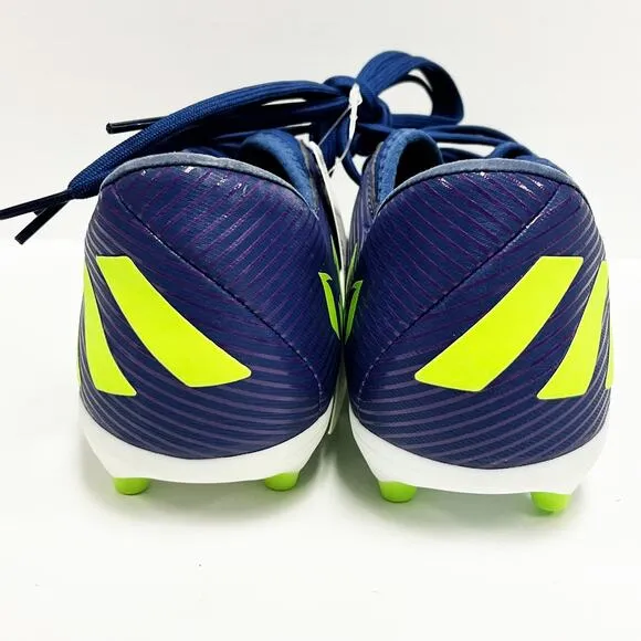 NEW Adidas Messi Nemeziz 19.3 Kids Youth FG Soccer Blue Cleats Shoes Size 5