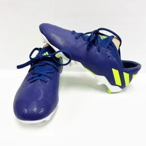 NEW Adidas Messi Nemeziz 19.3 Kids Youth FG Soccer Blue Cleats Shoes Size 5