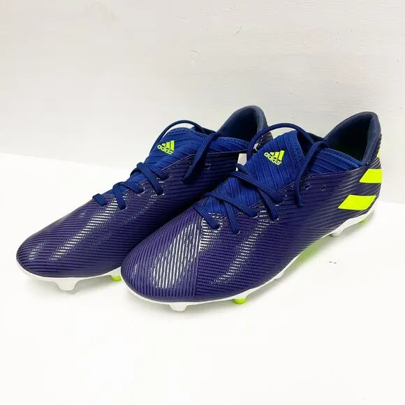 NEW Adidas Messi Nemeziz 19.3 Men's FG Soccer Blue Cleats Shoes Size 7