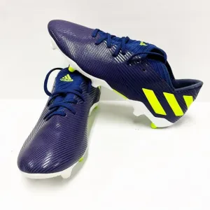 NEW Adidas Messi Nemeziz 19.3 Men's FG Soccer Blue Cleats Shoes Size 7