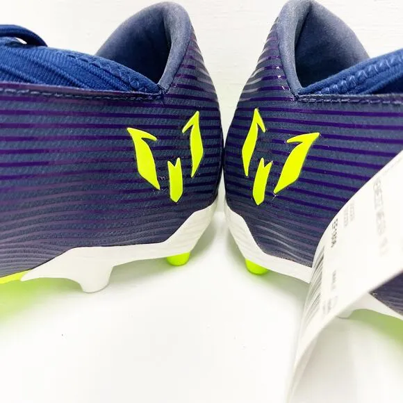 NEW Adidas Messi Nemeziz 19.3 Men's FG Soccer Blue Cleats Shoes Size 7