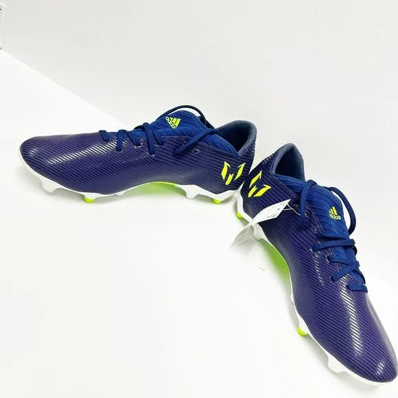 NEW Adidas Messi Nemeziz 19.3 Men's FG Soccer Blue Cleats Shoes Size 7