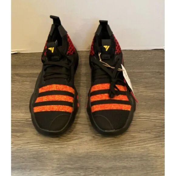 NEW Adidas Trae Young 2  Black/Red‎ Mens Basketball Shoes Men's Size 7.5 HQ0986
