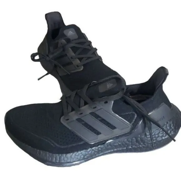 New Adidas Ultraboost 21 Black Running Sneakers Gym Workout Shoes