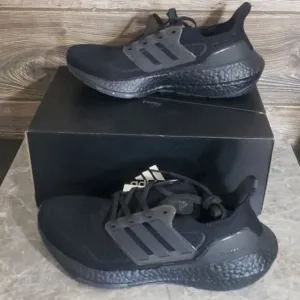 New Adidas Ultraboost 21 Black Running Sneakers Gym Workout Shoes