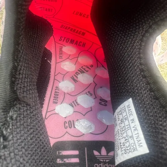 NEW Adidas x Pharrell size 17 Mens NMD Hu Pink Shoes