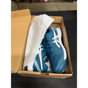 New Asics Gel Dedicate 8 Restful Teal White Court Shoes Sneakers 11