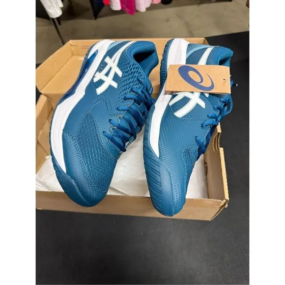 New Asics Gel Dedicate 8 Restful Teal White Court Shoes Sneakers 11