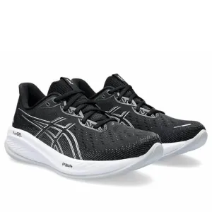 NEW ASICS men's gel-cumulus 26 running shoes - wide in black/concrete