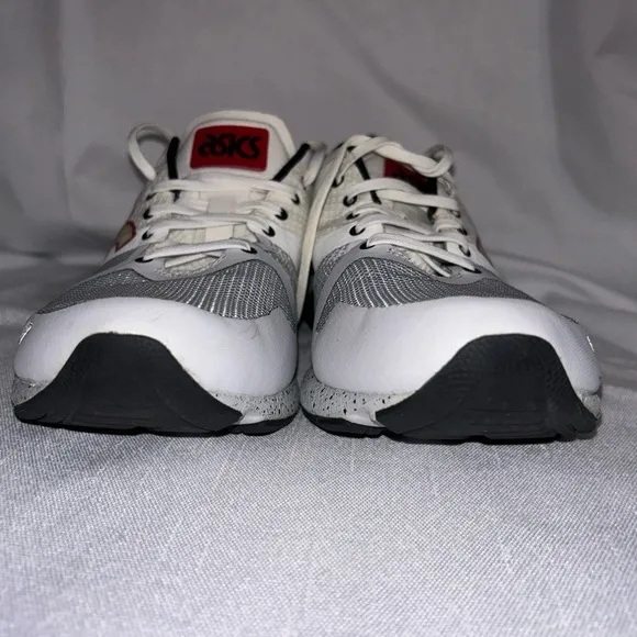 New Asics Men's Gel-Lyte One Eighty, White / Red, Gray  H6L3N, Size 10.5