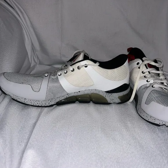 New Asics Men's Gel-Lyte One Eighty, White / Red, Gray  H6L3N, Size 10.5