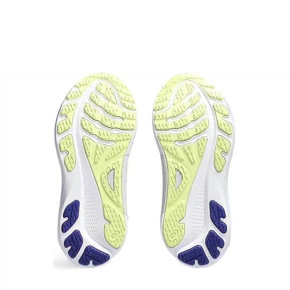 NEW ASICS women's kayano 30 shoes in black/glow yellow