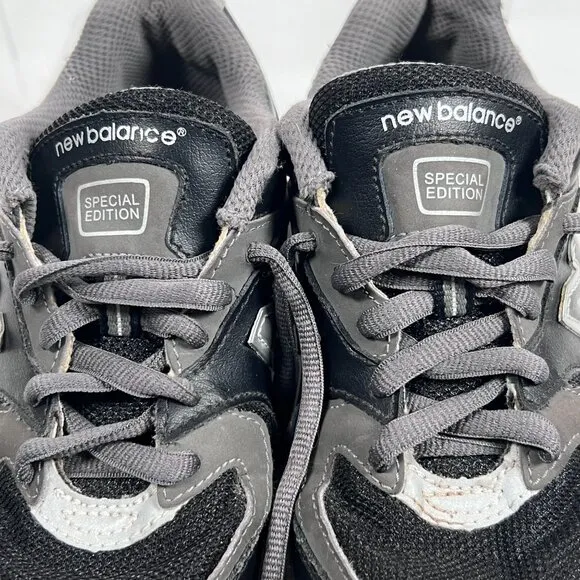 New‎ Balance 2000 Special Edition Running Shoes Black Gray White Womens 8