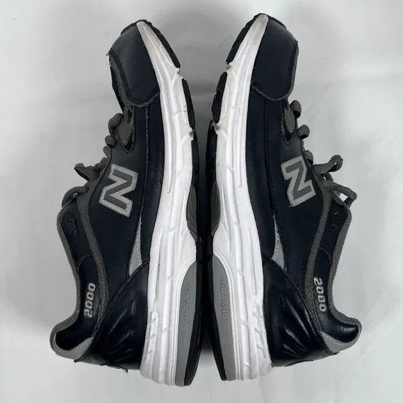 New‎ Balance 2000 Special Edition Running Shoes Black Gray White Womens 8
