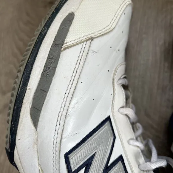 New Balance 806 Tennis Shoes Men's 13 D White Athletic Pickleball Court Sneakers