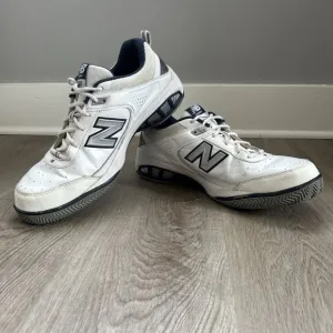 New Balance 806 Tennis Shoes Men's 13 D White Athletic Pickleball Court Sneakers