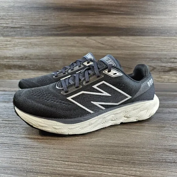New Balance 880 V14 Black White Running Shoes - Men's Size 9