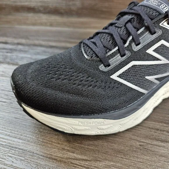 New Balance 880 V14 Black White Running Shoes - Men's Size 9