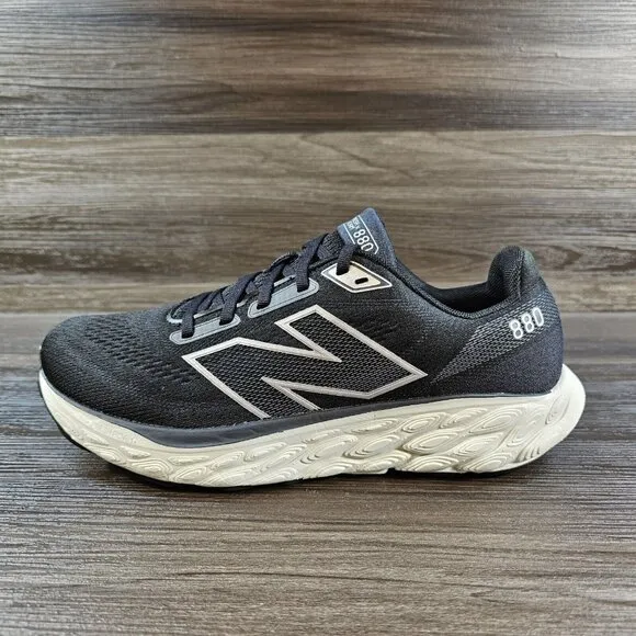 New Balance 880 V14 Black White Running Shoes - Men's Size 9