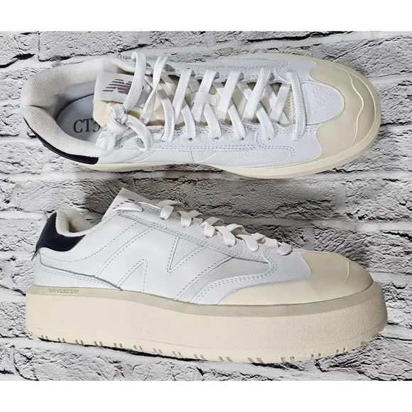 New Balance CT 302 LC Lifestyle White Shoes Casual Tennis Sneakers MENS SZ 11 D