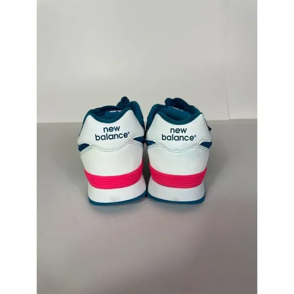 New Balance Girls 574 V1 Size 4 M Big Kids Blue Running Sneakers Shoes NEW