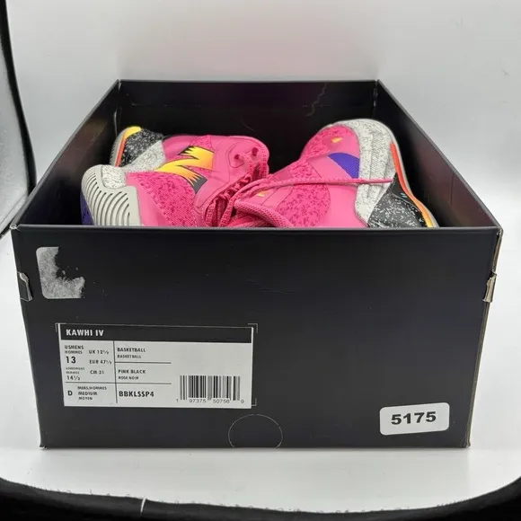 New Balance KAWHI 4 Transcend Reality Shoes - Men's Size 13D BBKLSSP4