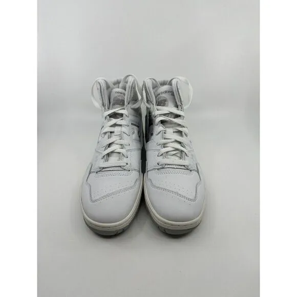 New Balance Men's 650 Sneakers BB650RWW Triple White Size 9.5 Brand New