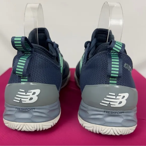 New Balance Men's Fresh Foam Lav V1 Hard Court Tennis Shoe Indigo/Reflec…