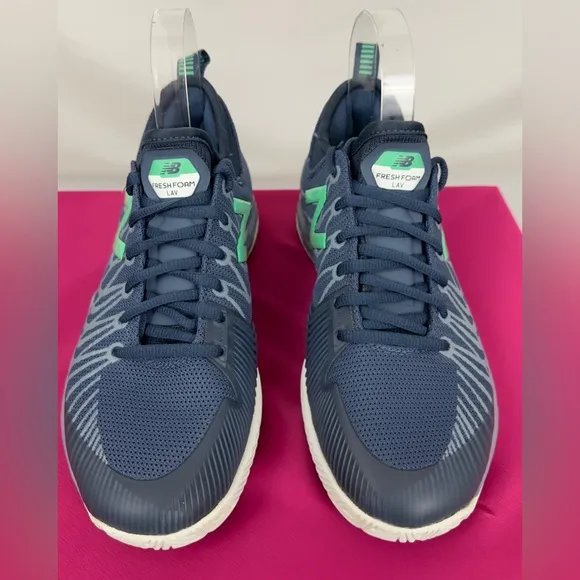 New Balance Men's Fresh Foam Lav V1 Hard Court Tennis Shoe Indigo/Reflec…