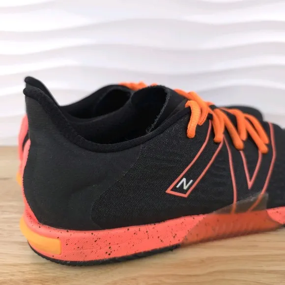 New Balance Minimus TR Sneakers Mens Size 10.5 Black Orange Trail Running Shoes