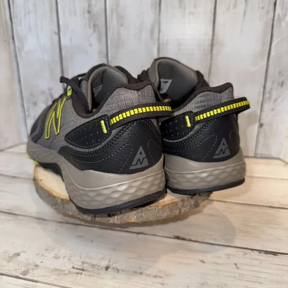 New Balance MT 410 V7 Gray Yellow Trail Running Shoes Men’s Size 8.5 - 4E Wide