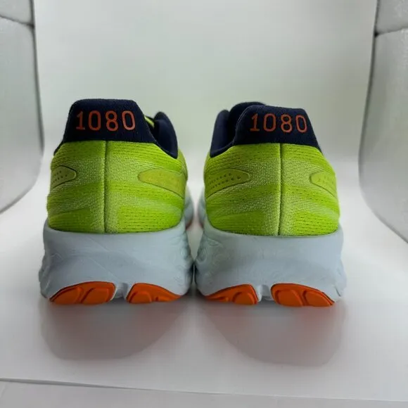 New Balance NYC Marathon Fresh Foam X 1080 V13 Mens Shoes 9.5 Running Lime Green