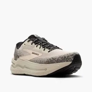 NEW BROOKS men's ghost max 2 shoes in 092 - pelican/pelican/black