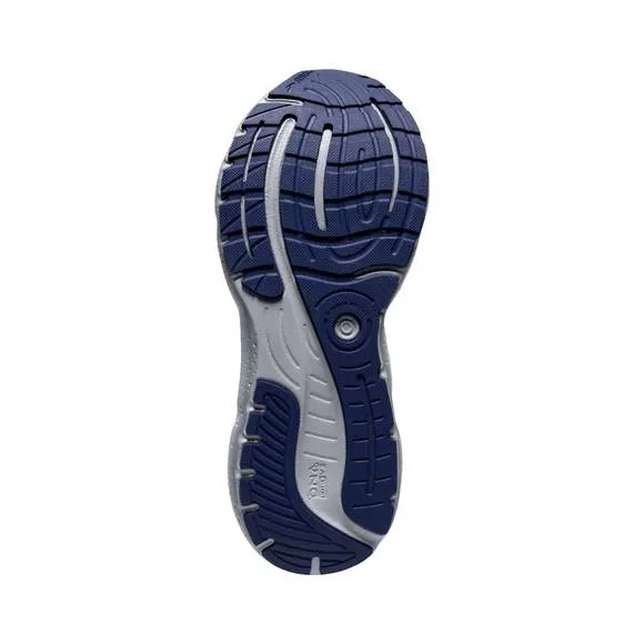 NEW BROOKS men's glycerin stealthfit 20 running shoes in oyster/alloy/blu depths