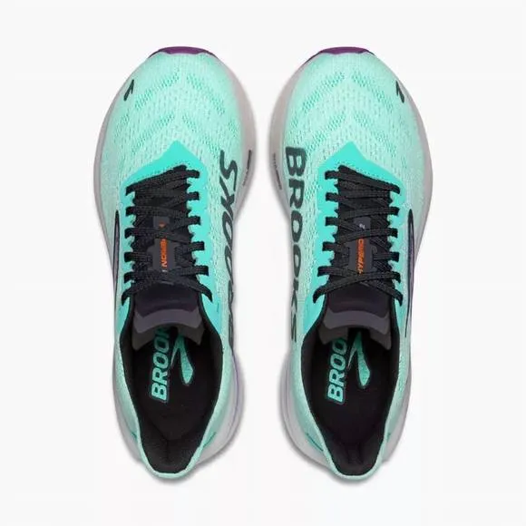 NEW BROOKS women's hyperion 2 shoes in cockatoo/purple/lavender