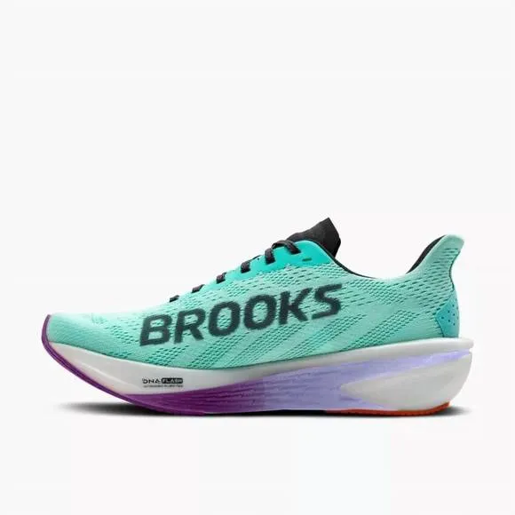 NEW BROOKS women's hyperion 2 shoes in cockatoo/purple/lavender
