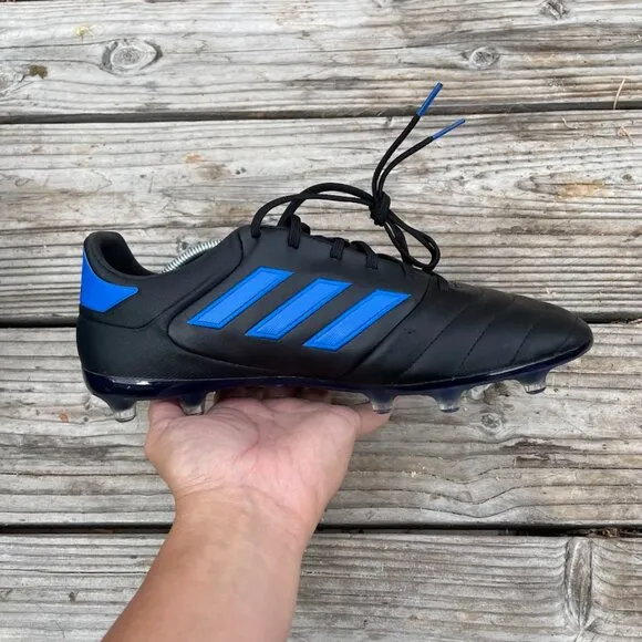 New Men adidas Copa Gloro 17.2 FG Firm Ground Black Blue Soccer Cleats