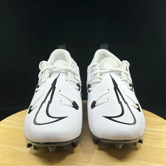 New Men's Nike Alpha Menace Pro 3 Football Cleats White Navy Blue CT6649-108