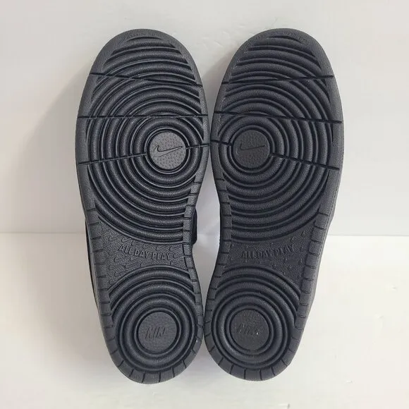 NEW Nike Court Borough Low 2 GS Shoes BQ5448-001 Size Youth 6 Womens 7.5 Black