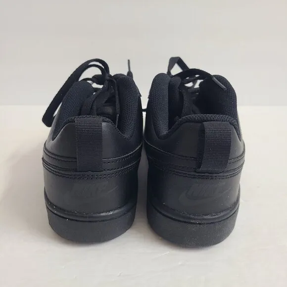 NEW Nike Court Borough Low 2 GS Shoes BQ5448-001 Size Youth 6 Womens 7.5 Black