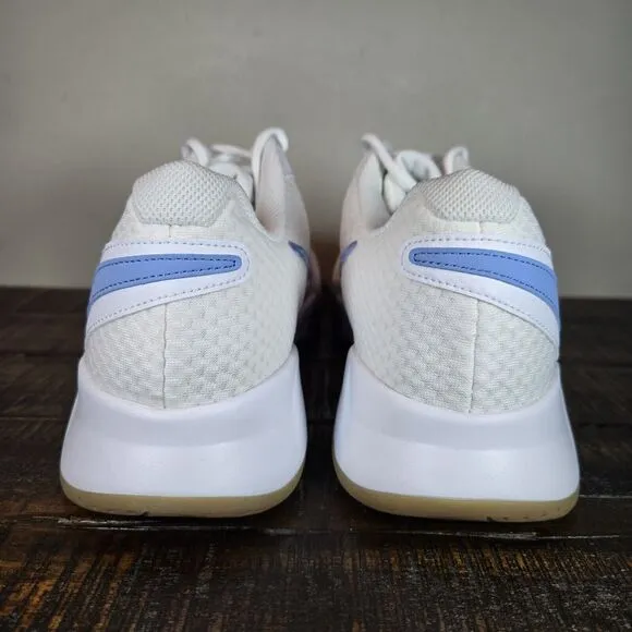 NEW Nike Court Lite 4 Tennis Mens Size 13 Court Shoe White Light Blue FD6574-107
