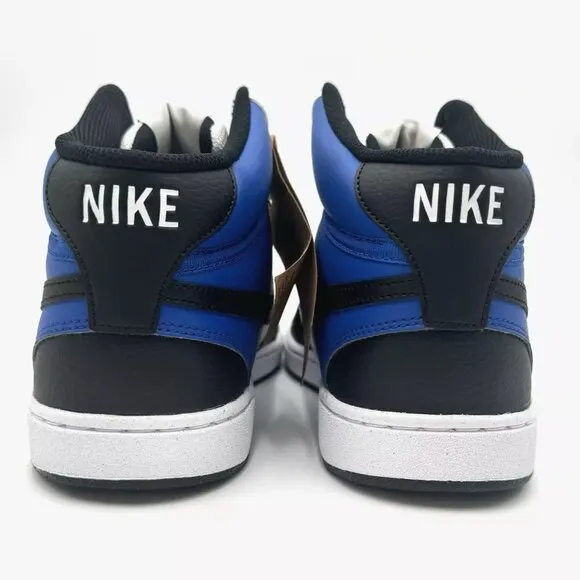 NEW Nike Court Vision Mid Next Nature Shoes Men's Size 12 FQ8740-480 Blue