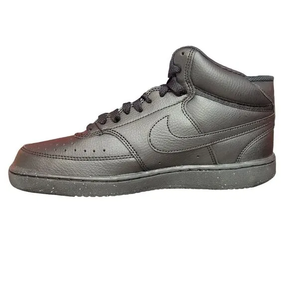 NEW Nike Court Vision Mid Next Nature DN3577-003 Men's Sizes Black Shoes