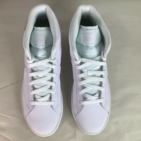 New! NIKE Court Royale 2 Mid Ankle Top White Women’s Sneaker Shoes Various Sizes