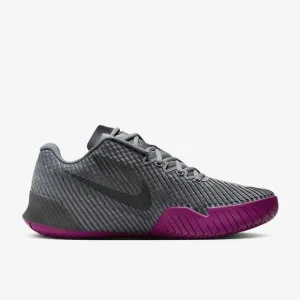 NEW NIKE men's court air zoom vapor 11 shoes in smoke grey/black/sangria