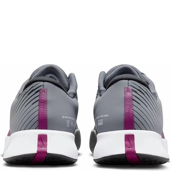 NEW NIKE men's zoom vapor pro 2 hard court tennis shoes in smoke grey/dark smoke