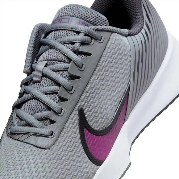 NEW NIKE men's zoom vapor pro 2 hard court tennis shoes in smoke grey/dark smoke