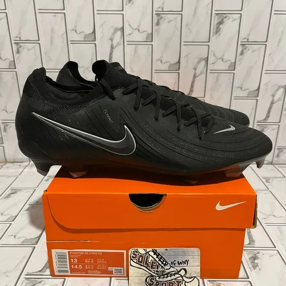 New Nike Phantom GX 2 Pro FG Soccer Cleats Black ACC Mens 13