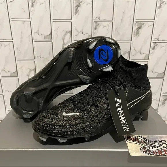 New Nike Phantom Luna II Elite FG Soccer Cleats Black ACC FJ2572-001 6.5 8